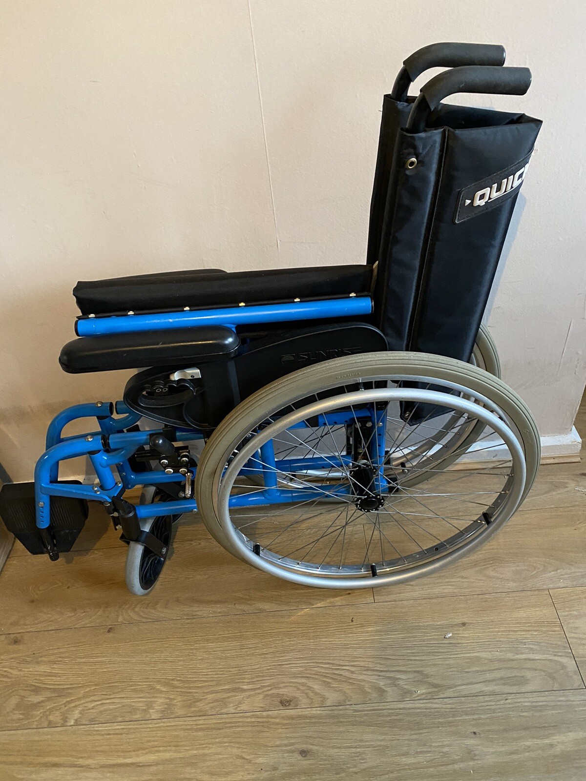 Quickie Self Propelled Wheelchair Lightweight Good Working Conditions