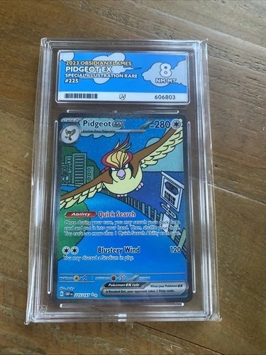 ACE 8 Pidgeot EX 225/197 Obsidian Flames Special Illustration