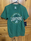 Fanatics Tampa Bay Lightning Hockey Green T-Shirt Adult Size S St. Patrick’s Day