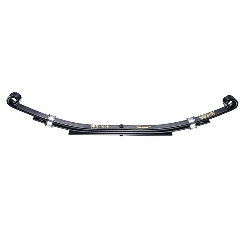 2Pcs Rear Leaf Springs for Club Car DS Golf Cart Heavy Duty Dual Action Bushings