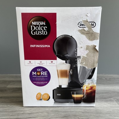DeLonghi Nescafe Dolce Gusto Infinissima Coffee Machine BOX DAMAGE