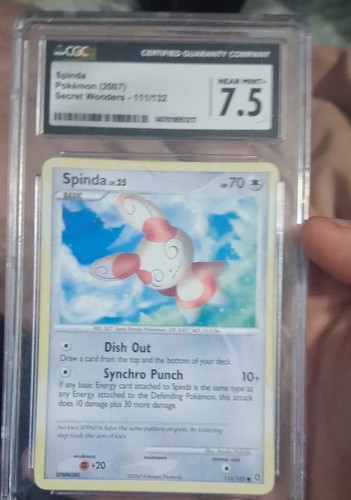 Spinda graded CGC 7.5 for sale on eBay