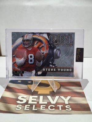 2024 Wild Card Qb1 On the Clock Breakers Brick - Steve Young #OCW-PT-SY2 /15