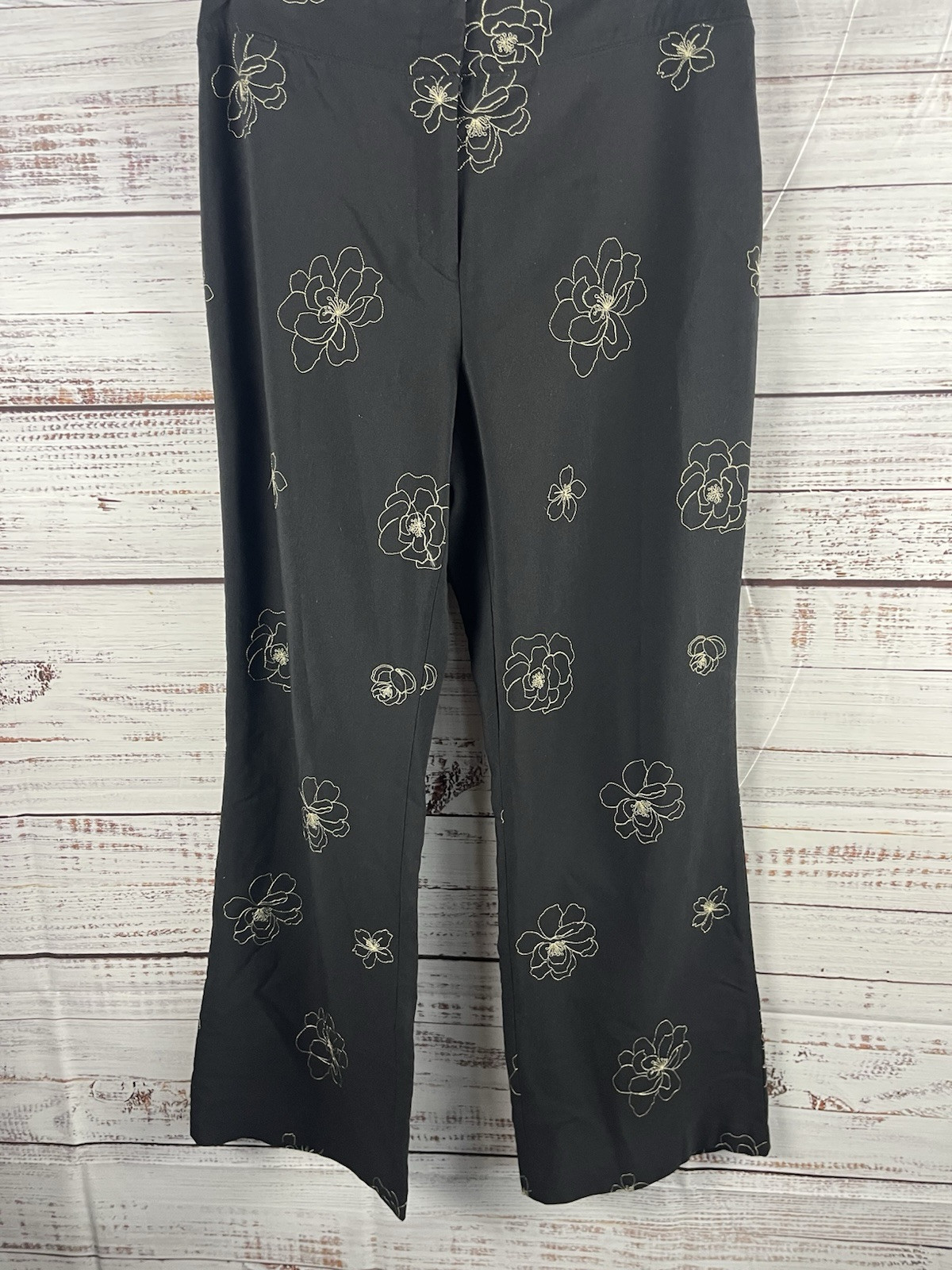 Versailles New York Floral Pants Women's Size 10 Tropical Leaves