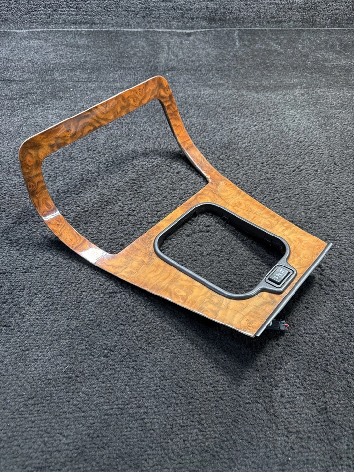 Jaguar XJ6 1994 consola central palanca de cambios moldura bisel de madera OEM Foto 2 de 4
