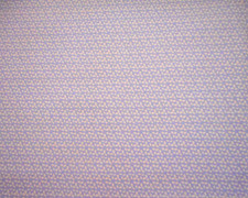 Quilt Fabric By The Yard CLEARANCE Sm Ivory Floral Leaves on Lt Blue Cotton B C