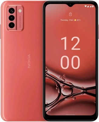 NOKIA G22 Smartphone 6,52Zoll 64GB Dual-SIM Android 12 4G USB-C Peach B-WARE