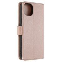 Etui Kunstleder Mit Standfunktion FüR Iphone 15 – Rosegold