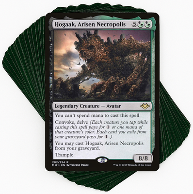 Custom Commander Deck*** Hogaak, Arisen Necropolis - Graveyard Shenanigans 