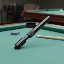 Aluminum Billiard Cue Adjustable Extension Telescopic Pool Stick Accessory