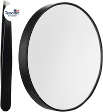 10X Magnifying Makeup Mirror, round Mirror 2 Suction Cups Facial Makeup Cosmetic