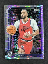2025-26 Topps Chrome NORMAN POWELL Pulsar Refractor Los Angeles Clippers #22