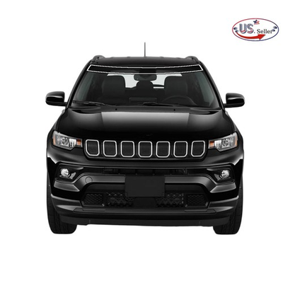#ad Precut Sun Strip Window Tint Auto Glass Film For Jeep Compass 2017 2025 $19.98