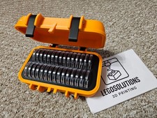 Gold Sovereign Storage Box / Heavy Duty case holds 30 coins (Capsules included)