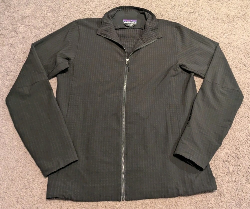 Patagonia R1 TechFace Full ZIp Black Jacket STY 83580 Men's Medium