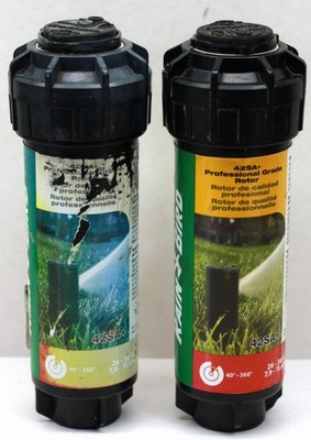 Rain Bird 4'' Pop-Up Gear Driven Rotor Sprinkler 42SA Adjustable 26-38 Feet