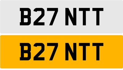 B27 NTT BENN BEN BREND BENS BENNET BENT BERT BEAN BANE PRIVATE CAR NUMBER PLATE