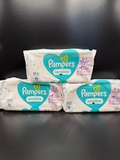 3X Pampers Sensitive Baby Wipes 52 Wipes - 156 Total Exp 1/27