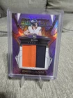 2024 Panini Obsidian - Rookie Eruption Materials Bo Nix #ERM-BNX Purple /49...