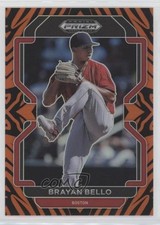 2022 Panini Prizm Draft Picks Tiger Stripes 89/99 Brayan Bello #PDP214 uk2
