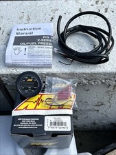 Aem X Series Oil Pressure Gauge 0-100 Psi Blackblack 30-0301 Brand New