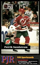 Patrik Sundstrom 1991-92 Pro Set #141 New Jersey Devils