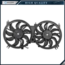 Electric Radiator Condenser Fan Assembly For 2009 2010 2011-2014 Nissan Murano