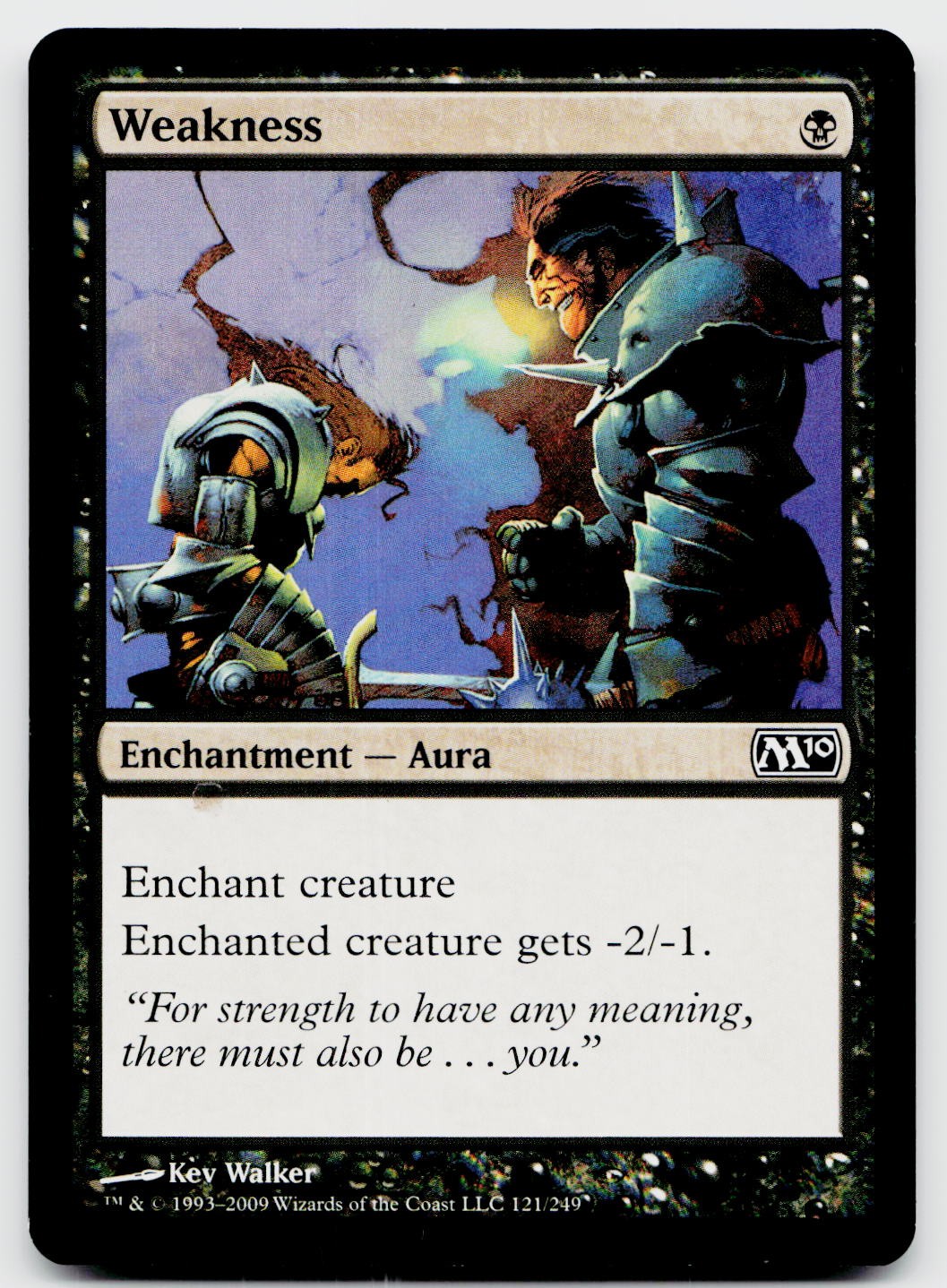 Magic 2010 (M10) Magic the Gathering MTG Weakness #121