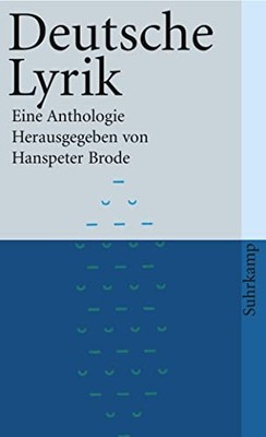 Deutsche Lyrik; Eine Anthologie Paperback Book The Fast Free Shipping