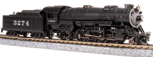 BROADWAY LIMITED 7830 ESCALA N USRA HEAVY MIKADO ATSF 3274, SONIDO PARAGON4/DC/DCC | Zustand: New