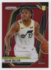 2024-25 Panini Prizm ISAIAH COLLIER #227 Red Prizm Rookie /299-Jazz