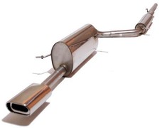 FOX Komplettanlage ab Kat Skoda Fabia Typ 5J RS Kombi 1.4l 1x135x80 mit Absorber