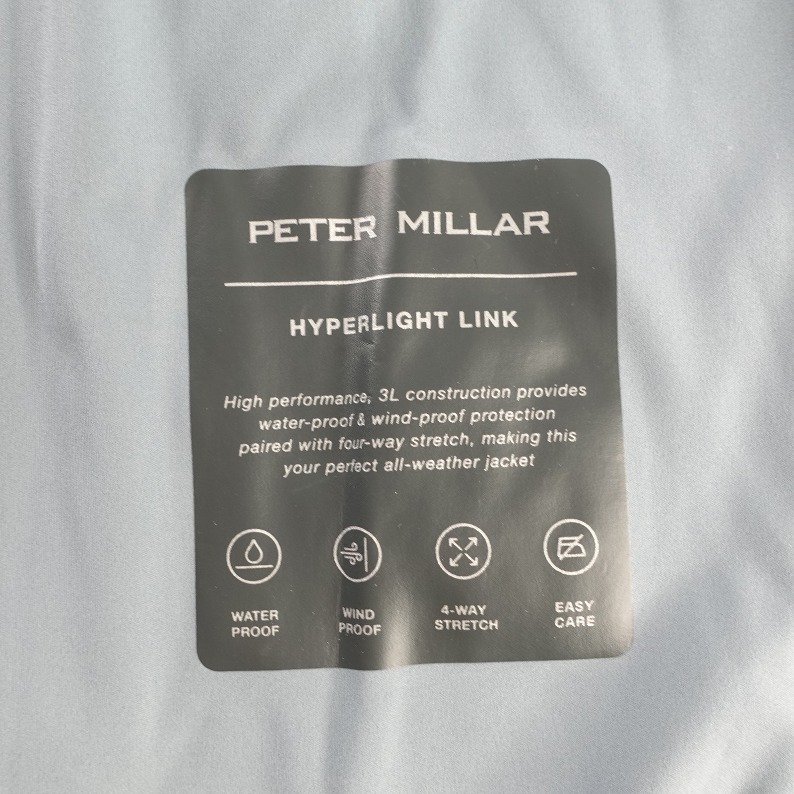 Peter Millar Hyperlight Link Rain Jacket Men's Me… - image 6