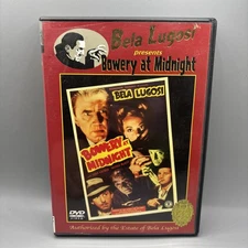 Bowery at Midnight (DVD, 1942) Bela Lugosi~ Classic Horror~Mint Disc~John Archer