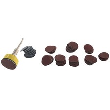 2X(1 Inch 100 Pcs Sanding Discs Pad Kit Round Sandpaper Hook Loop Sander7533 0.13 per gallon
