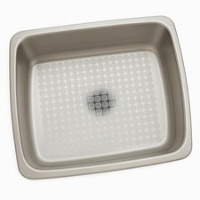 16x12 Inch PVC Kitchen Sink Mat Cut to Fit Scratch Guard Protector Frosted