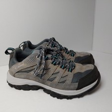 COLUMBIA WOMEN'S CRESTWOOD LOW HIKING SHOES GRAPHITE SIZE 7