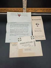 Conoco Travel Bureau Exploring America with Carveth Wells Wyoming