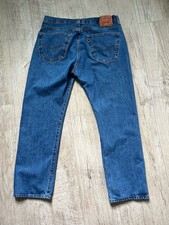 VTG Levis 501 Button Fly Jeans 36 x 30 Medium Wash Egypt Made Straight Men