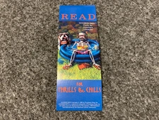 Rare Vintage Goosebumps Bookmark “Read for Thrills & Chills" America's Libraries