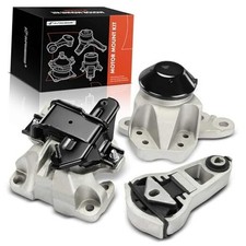 3PCS Engine Motor Mount Transmission Mount Torque Strut Mount Set Compatible