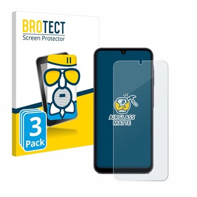 3x Panzerfolie Schutzglas matt für Samsung Galaxy A25 5G Displayschutz