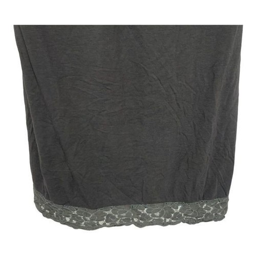 Ella Moss Lace Trim Gray Short Sleeve Dress Size S Stylish Femininity - Picture 6 of 9