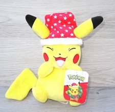 Pokemon Pikachu W/ Santa Hat Plush 9 Christmas Holiday Edition 2021 - New