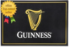 Guinness Bar and Spill Mat for Countertops   Irish Rubber Bar Mat