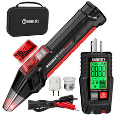 Circuit Breaker Finder with LCD Display, GFCI Outlet Tester, Electrical Circuit