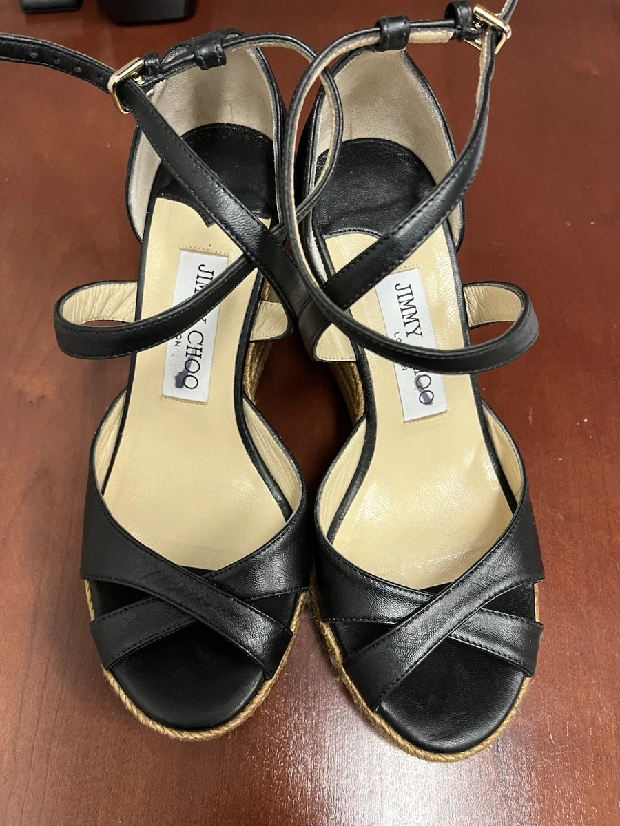 Jimmy Choo Black Sandals for Women for sale | eBay