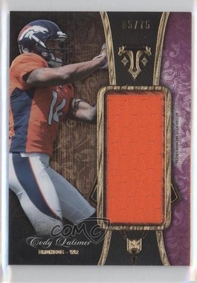 2014 Topps Triple Threads Rookie Jumbo Relic Purple 5/75 Cody Latimer RC 0f6