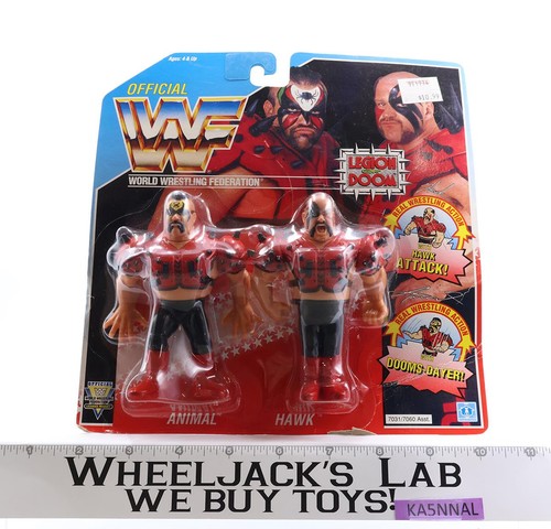 Legion of Doom Animal Hawk WWF Wrestling 1991 Hasb...