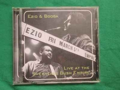 EZIO & BOOGA - LIVE AT THE SHEPHERDS BUSH EMPIRE - SALAMI RECORDS - CD